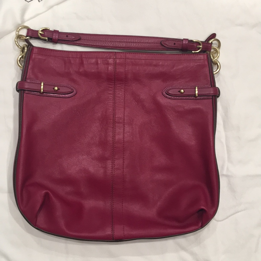 Coach Pink Shoulder Bag - Picture 5 of 8